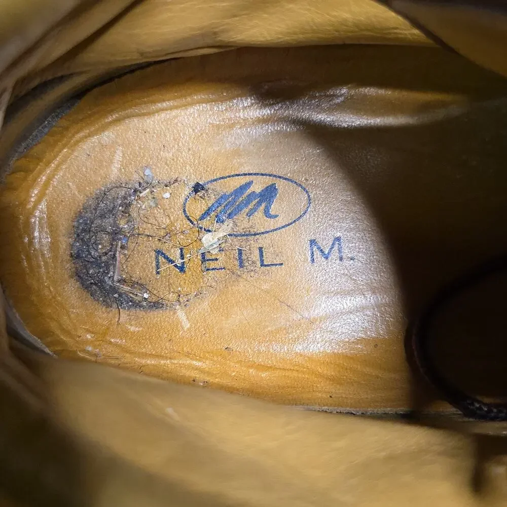 Neil M Footwear Jasper Brown Suede Leather Chukka Boots Mens  Size 9